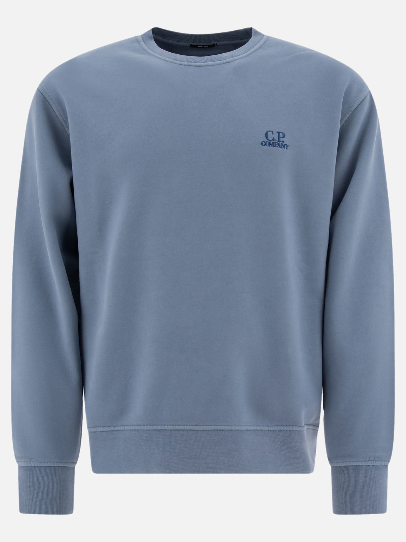 C.P. Company Sweatshirt with embroidered logo Light blue