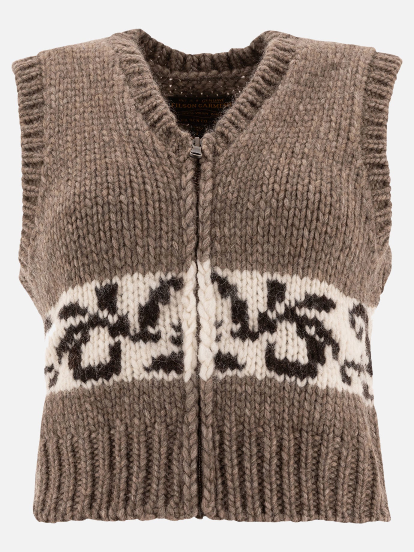 Filson Embroidered vest Grey