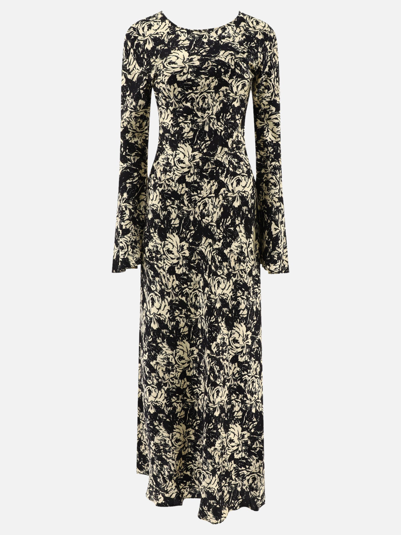 Long dresses Graphics  Black - Ganni Women | PDP | VIETTI Online Store | Zoom-Modal
