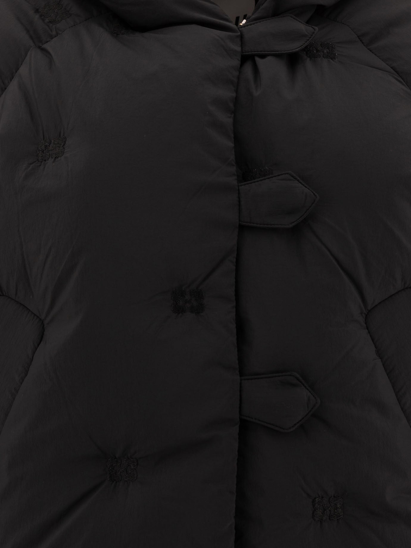 Down jackets Solid colour  Black - Ganni Women | PDP | VIETTI Online Store | Zoom-Modal_3

