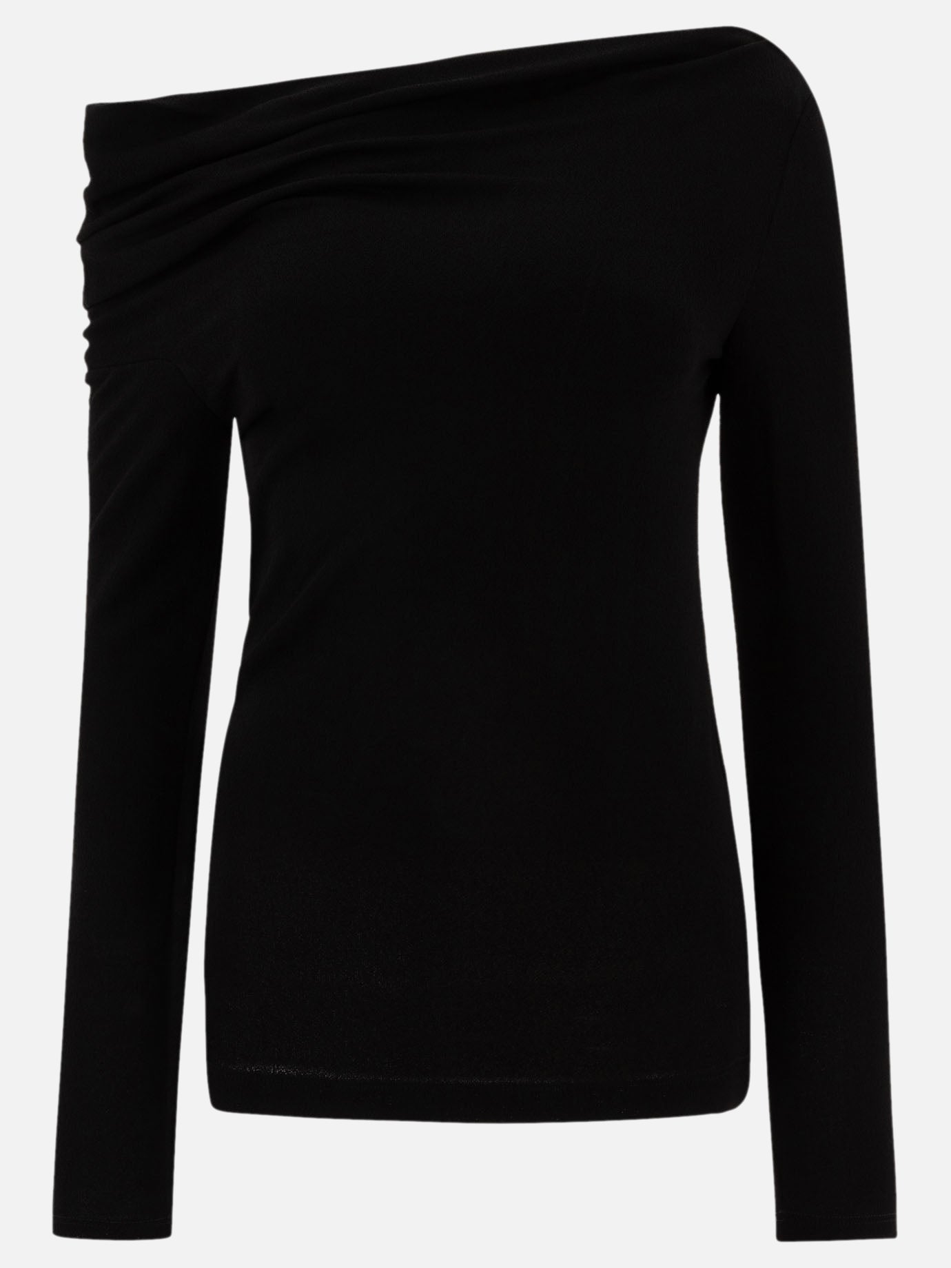 Givenchy Top with draped collar Black