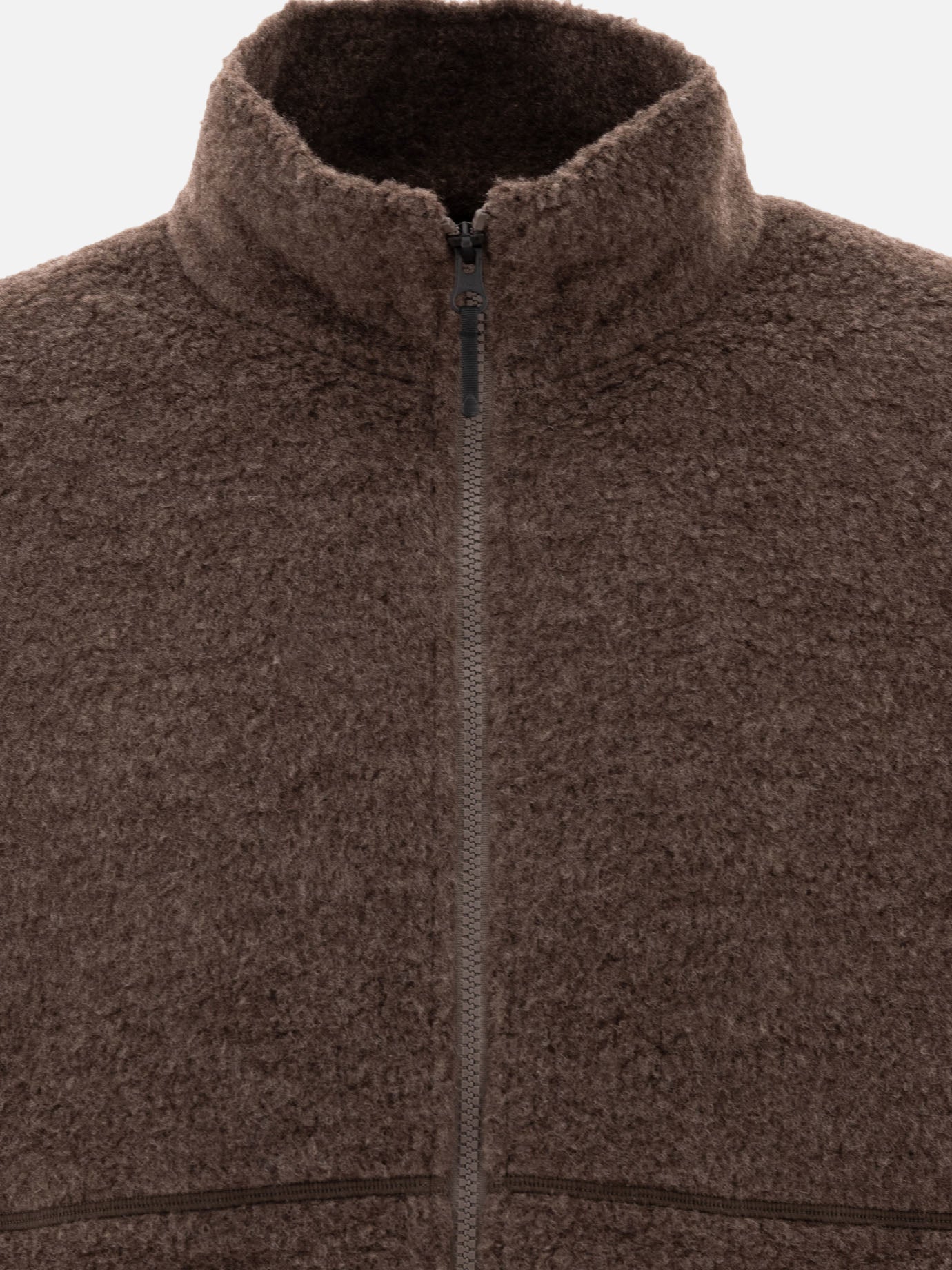 Giacche in pile Solid colour  Marrone - Goldwin Uomo | PDP | VIETTI Online Store | thumbnail_3