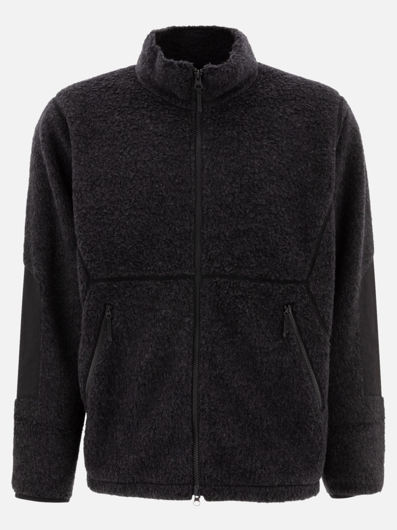 Giacche in pile Solid colour  Grigio - Goldwin Uomo | PDP | VIETTI Online Store | Zoom-Modal

