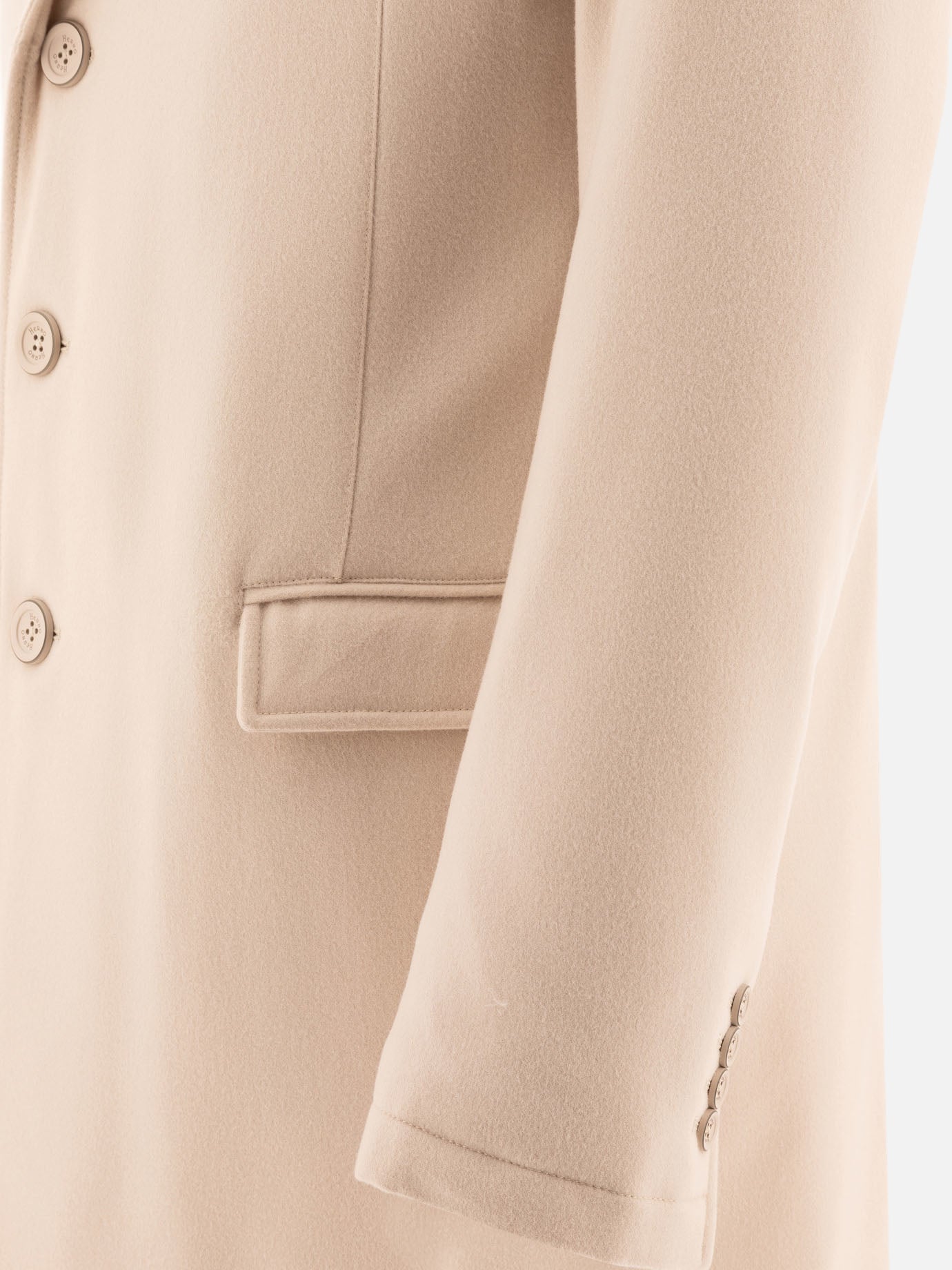 Cappotti lunghi Solid colour  Beige - Herno Uomo | PDP | VIETTI Online Store | Zoom-Modal_4
