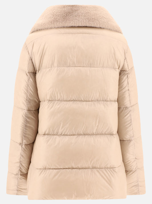 Down jackets Solid colour  Beige - Herno Women | PLP | VIETTI Online Store | 2
