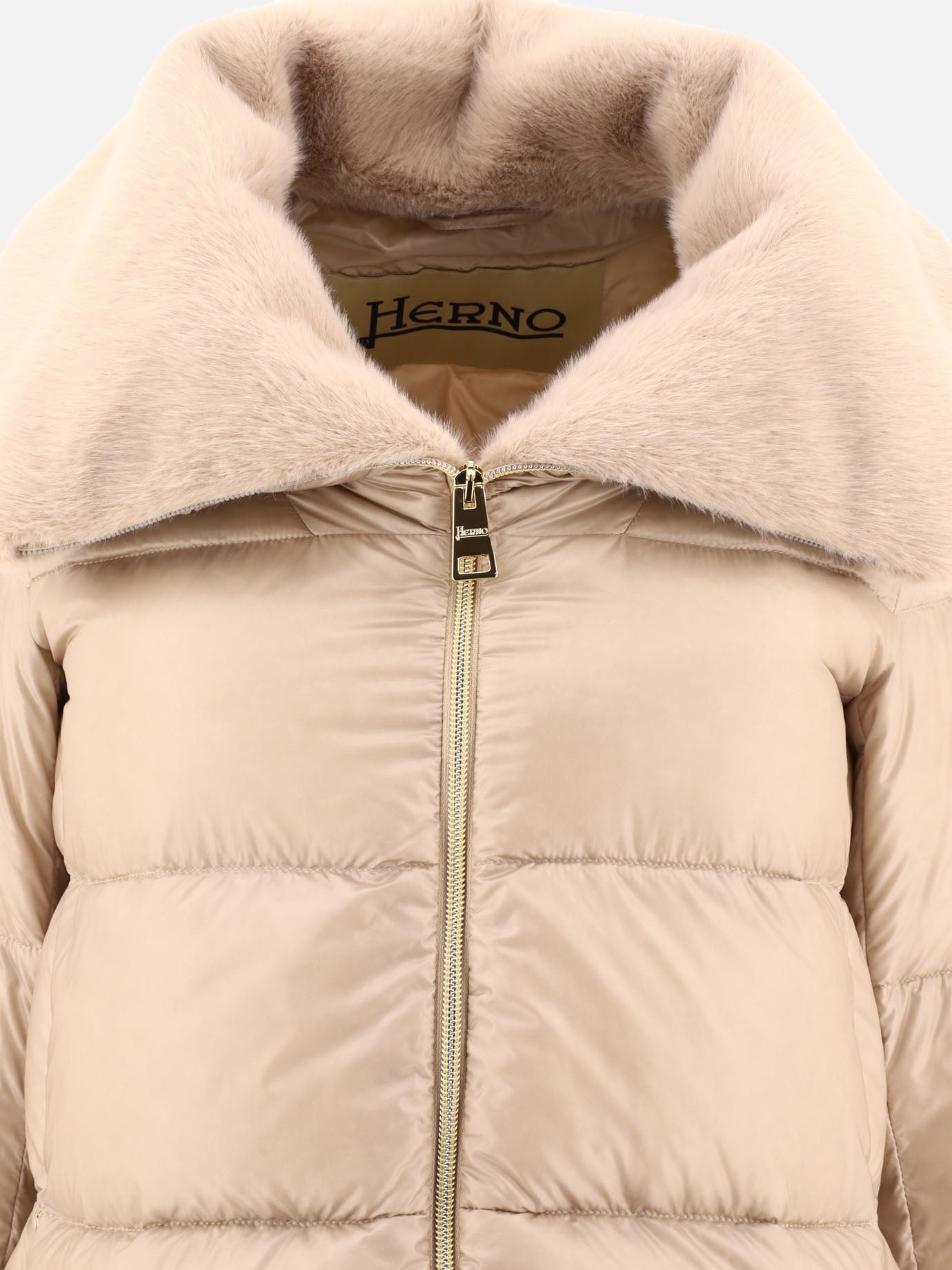 Down jackets Solid colour  Beige - Herno Women | PDP | VIETTI Online Store | Zoom-Modal_3
