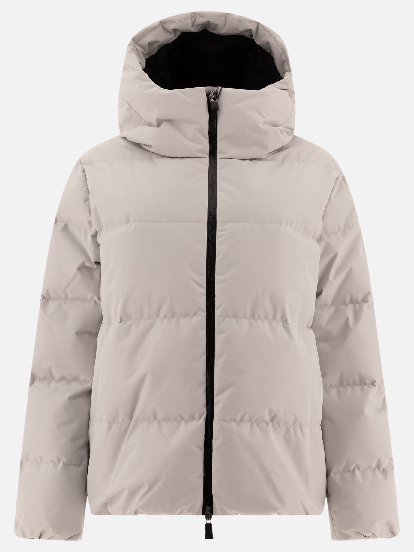 Down jackets Solid colour  Grey - Herno Women | PDP | VIETTI Online Store | Zoom-Modal
