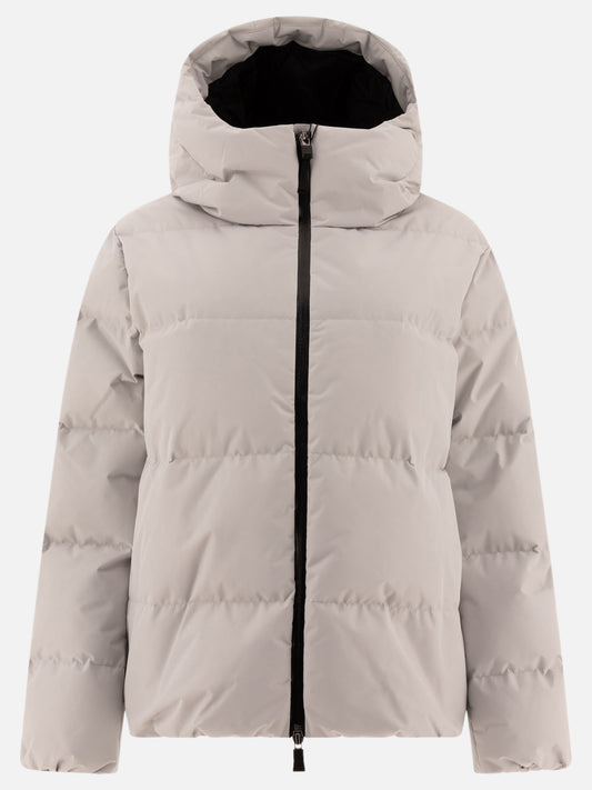 Down jackets Solid colour  Grey - Herno Women | PLP | VIETTI Online Store 
