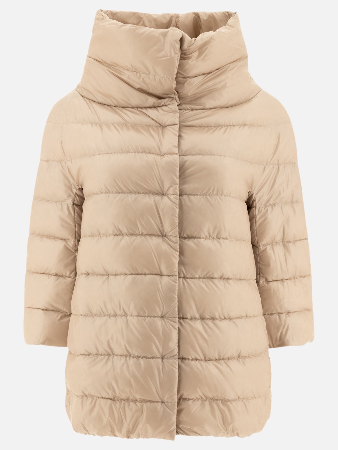 Down jackets Solid colour  Beige - Herno Women | PDP | VIETTI Online Store | Zoom-Modal
