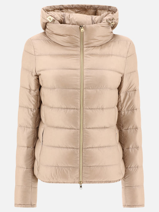 Down jackets Solid colour  Beige - Herno Women | PLP | VIETTI Online Store 
