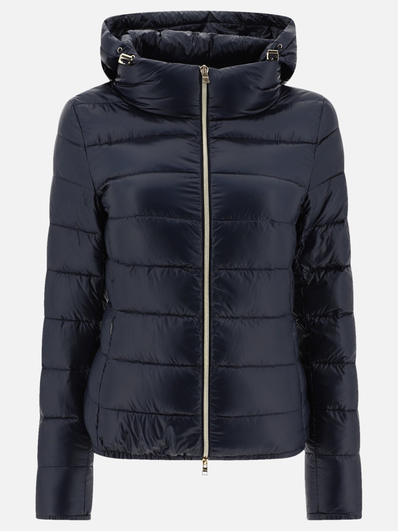 Down jackets Solid colour  Blue - Herno Women | PDP | VIETTI Online Store | thumbnail