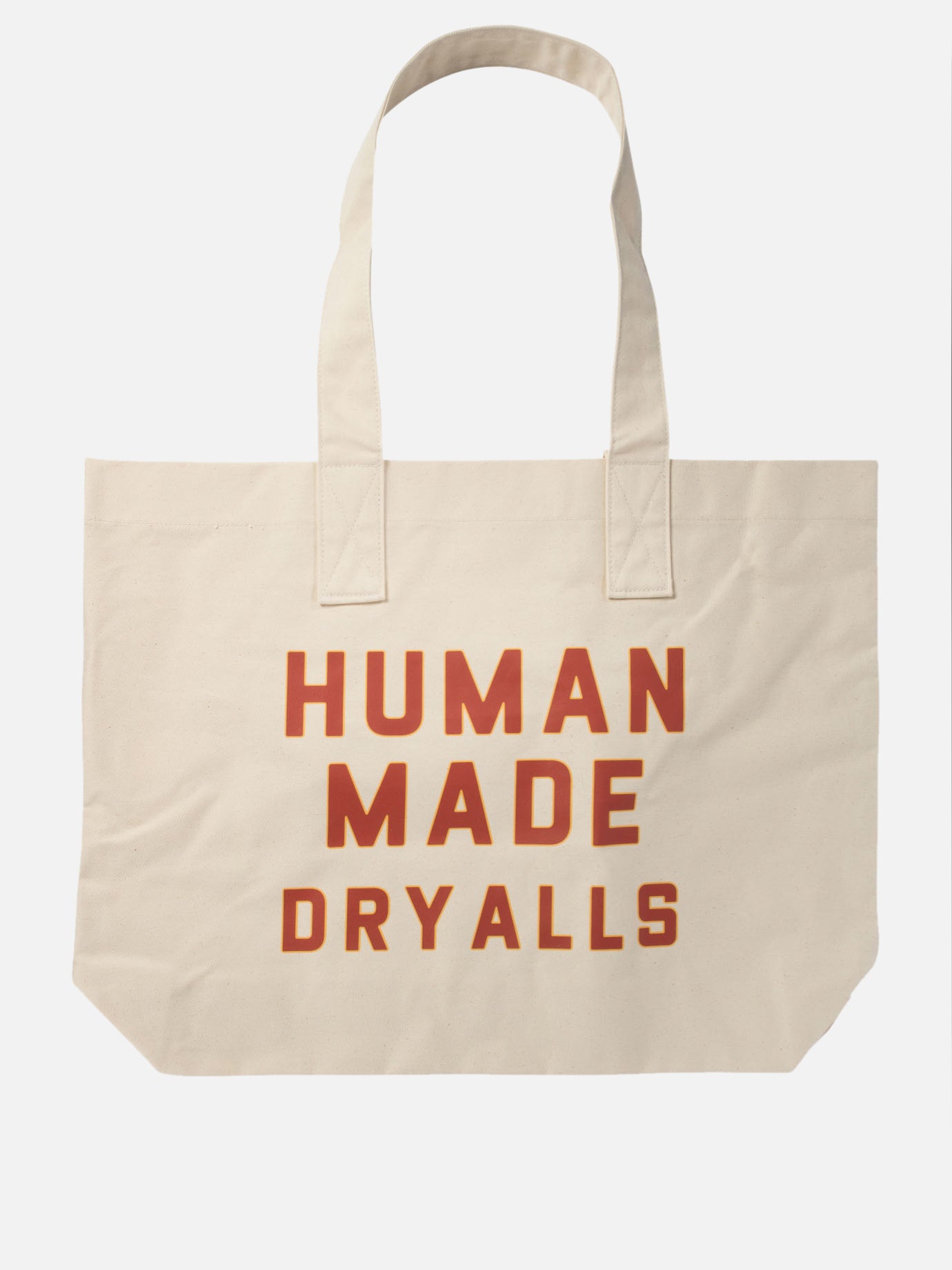 Human Made "Canvas" tote bag White