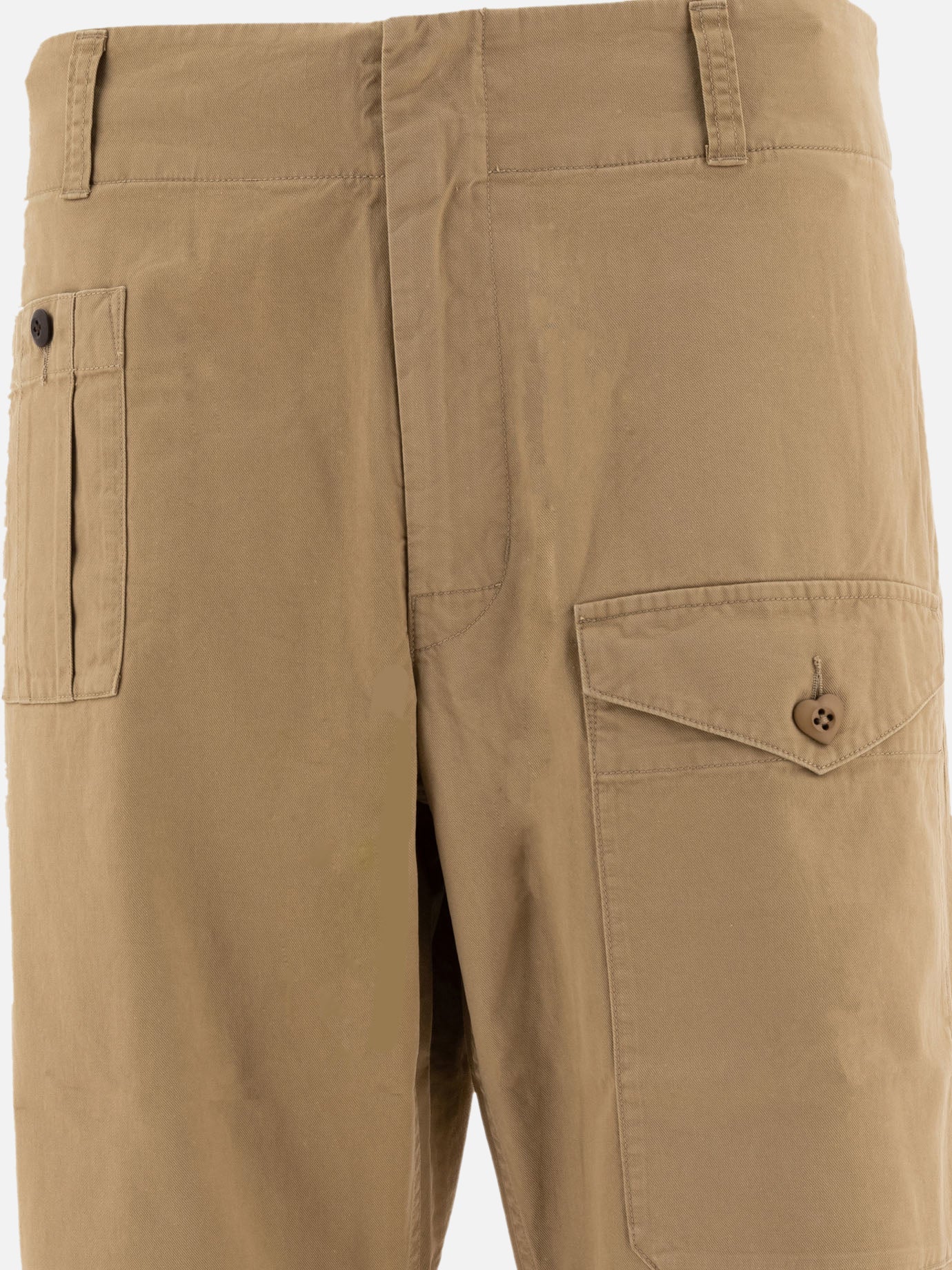 Human Made Straight-leg cargo trousers Beige