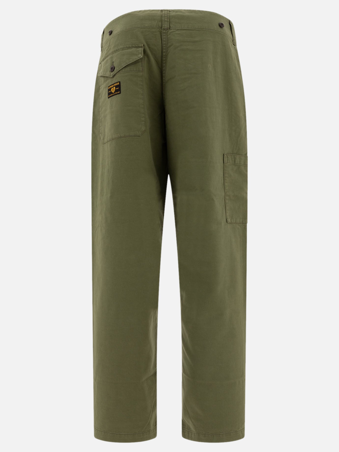 Human Made Straight-leg cargo trousers Green