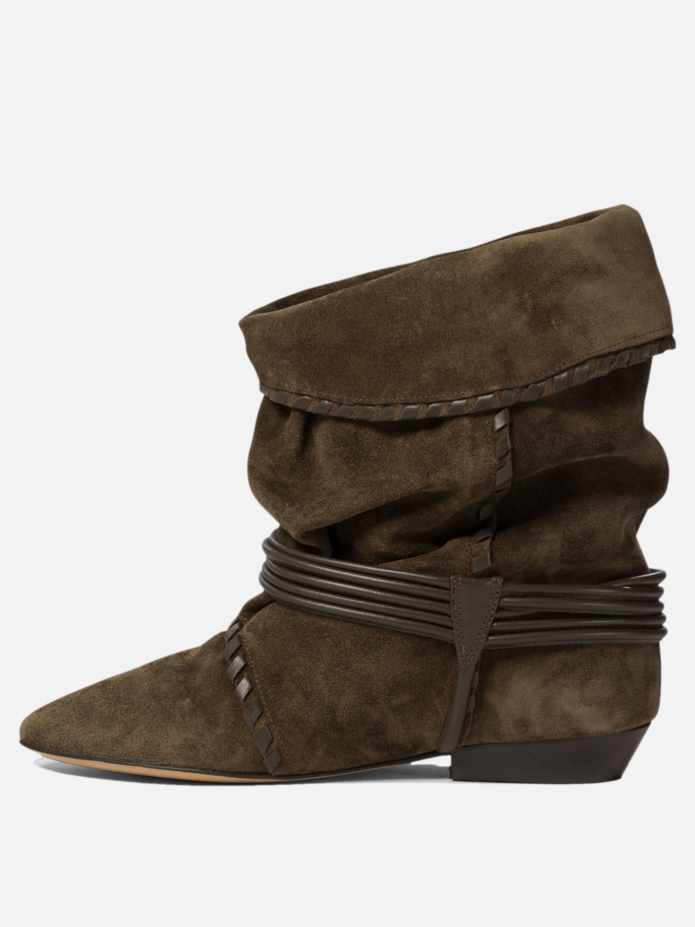 Isabel Marant "Sellen" ankle boots Brown