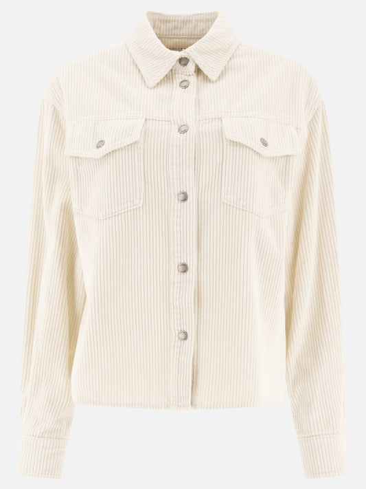 Overshirt in velluto