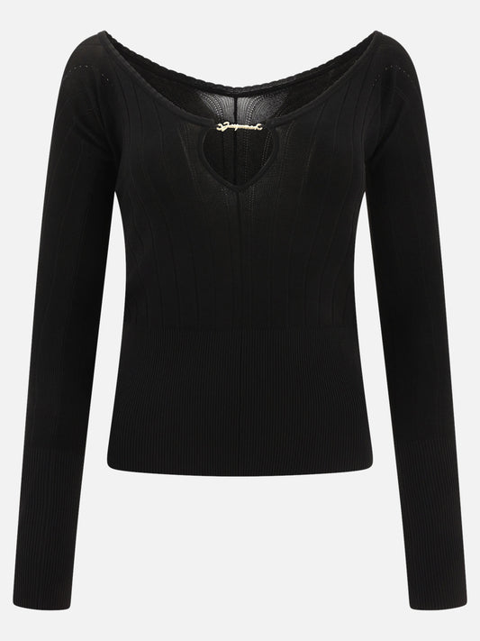 Jacquemus "Le haut Pralu" top Black