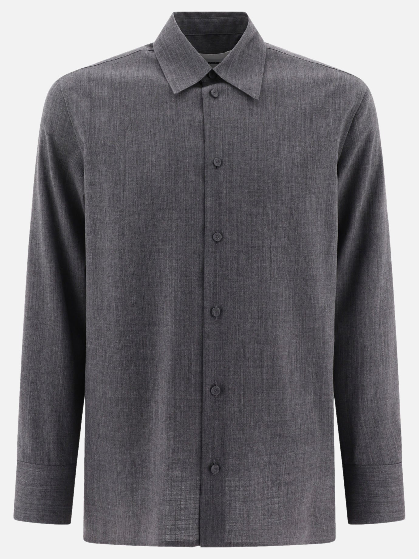 Jil Sander Wool shirt Grey