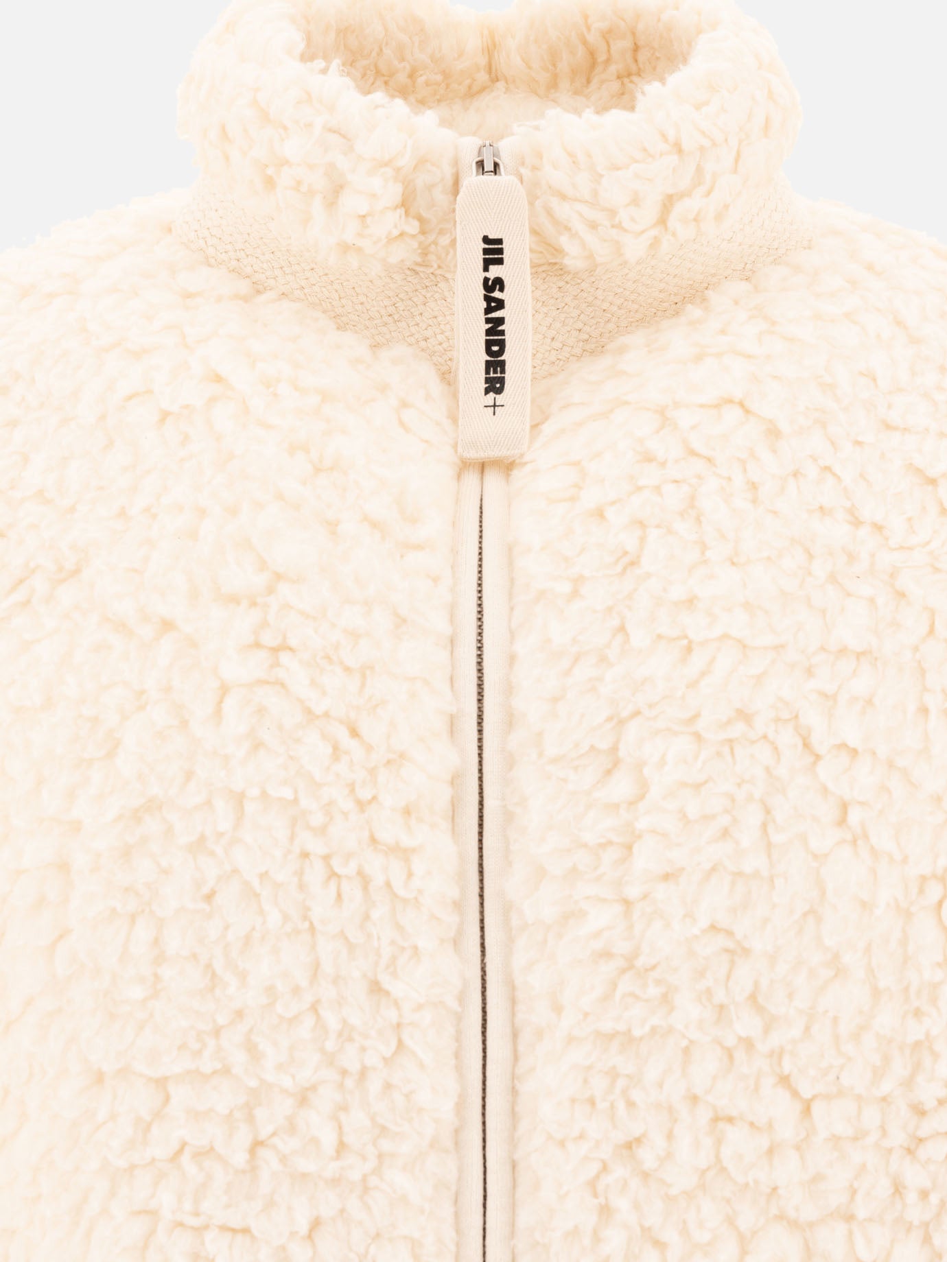 Giacche in pile Solid colour  Bianco - Jil Sander Uomo | PDP | VIETTI Online Store | Zoom-Modal_3

