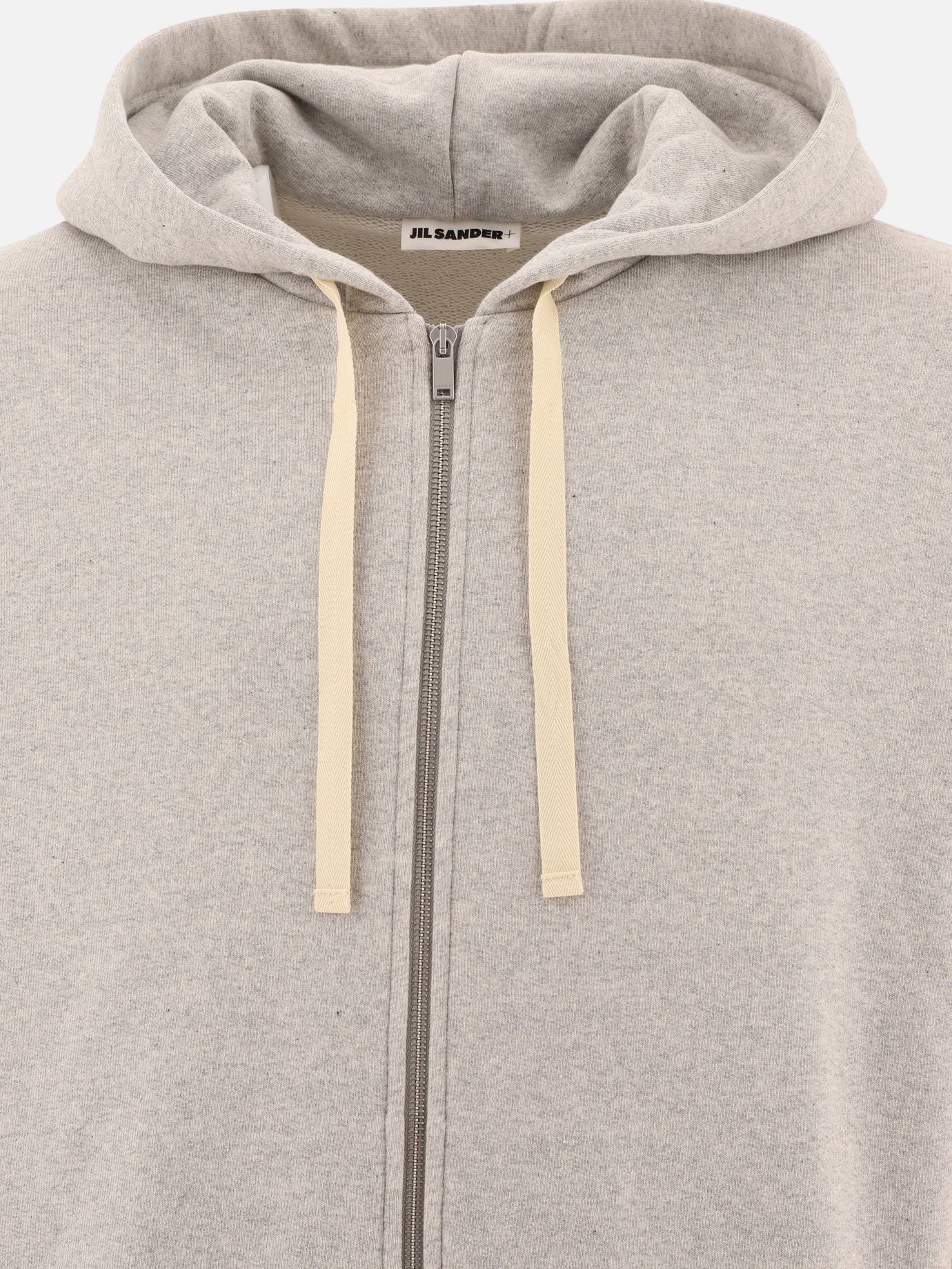 Full zip sweatshirts Solid colour  Grey - Jil Sander Men | PDP | VIETTI Online Store | Zoom-Modal_3
