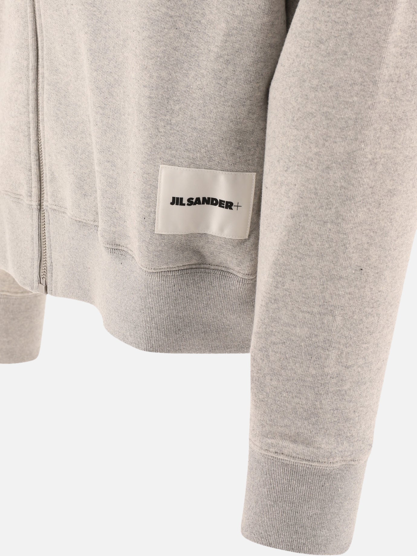 Full zip sweatshirts Solid colour  Grey - Jil Sander Men | PDP | VIETTI Online Store | thumbnail_4