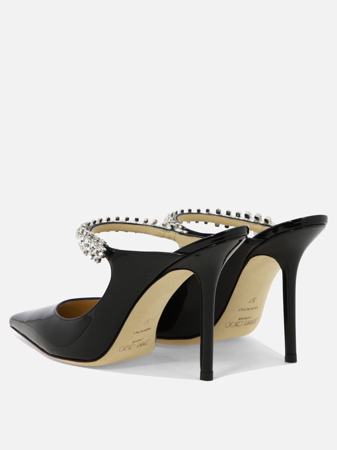 Jimmy Choo "Bing 100" sabot Black