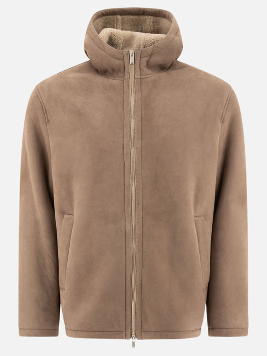 Giacche in pelle Solid colour  Beige - Lardini Uomo | PLP | VIETTI Online Store 
