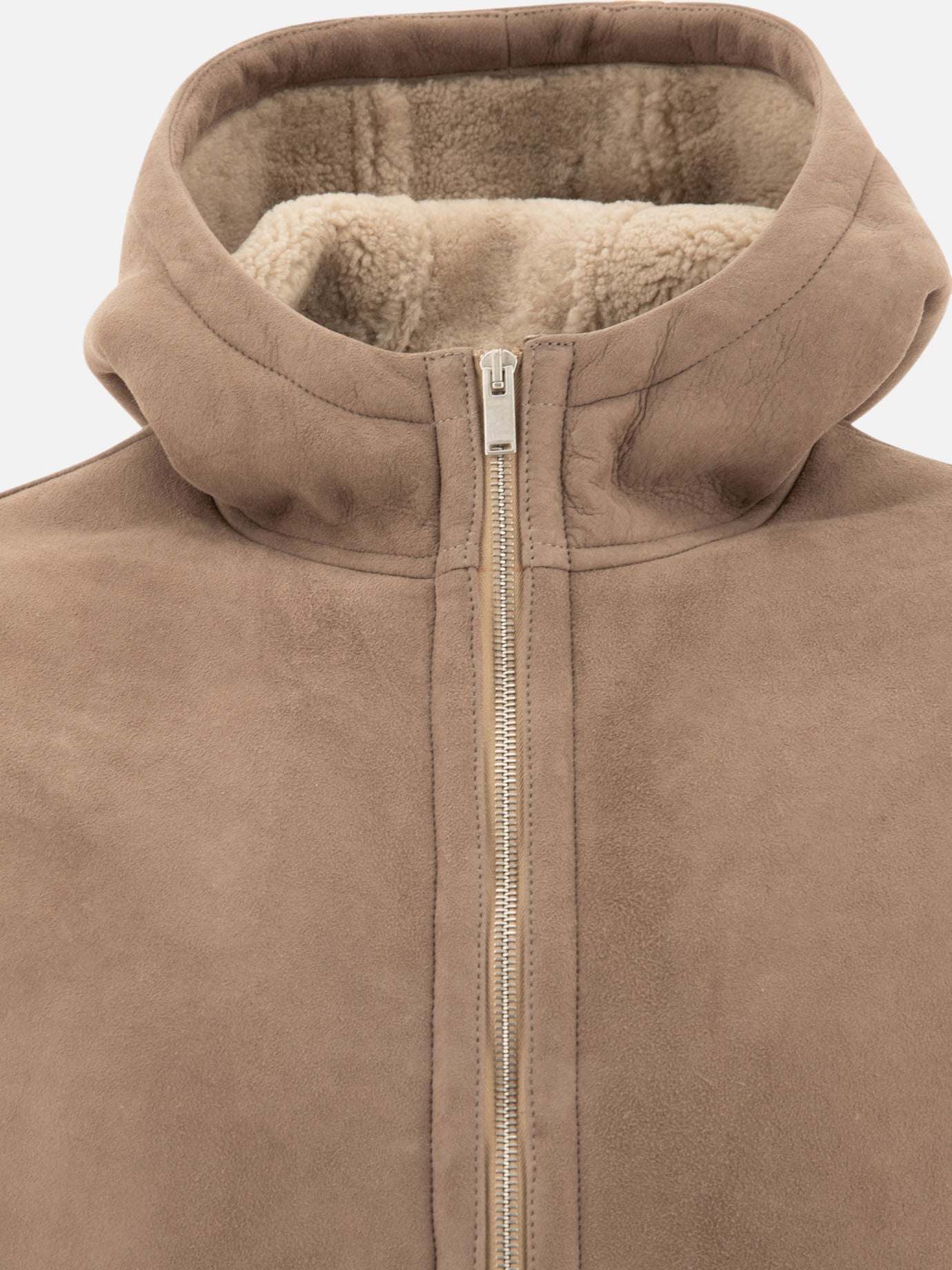 Giacche in pelle Solid colour  Beige - Lardini Uomo | PDP | VIETTI Online Store | Zoom-Modal_3
