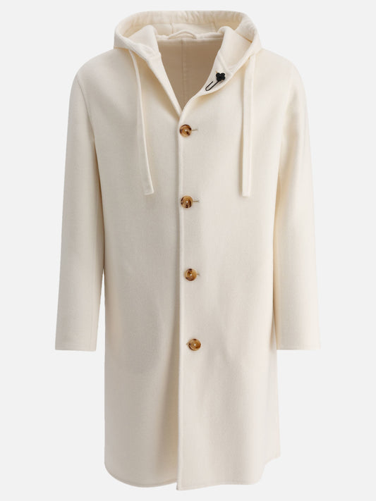 Cappotti lunghi Solid colour  Bianco - Lardini Uomo | PLP | VIETTI Online Store 
