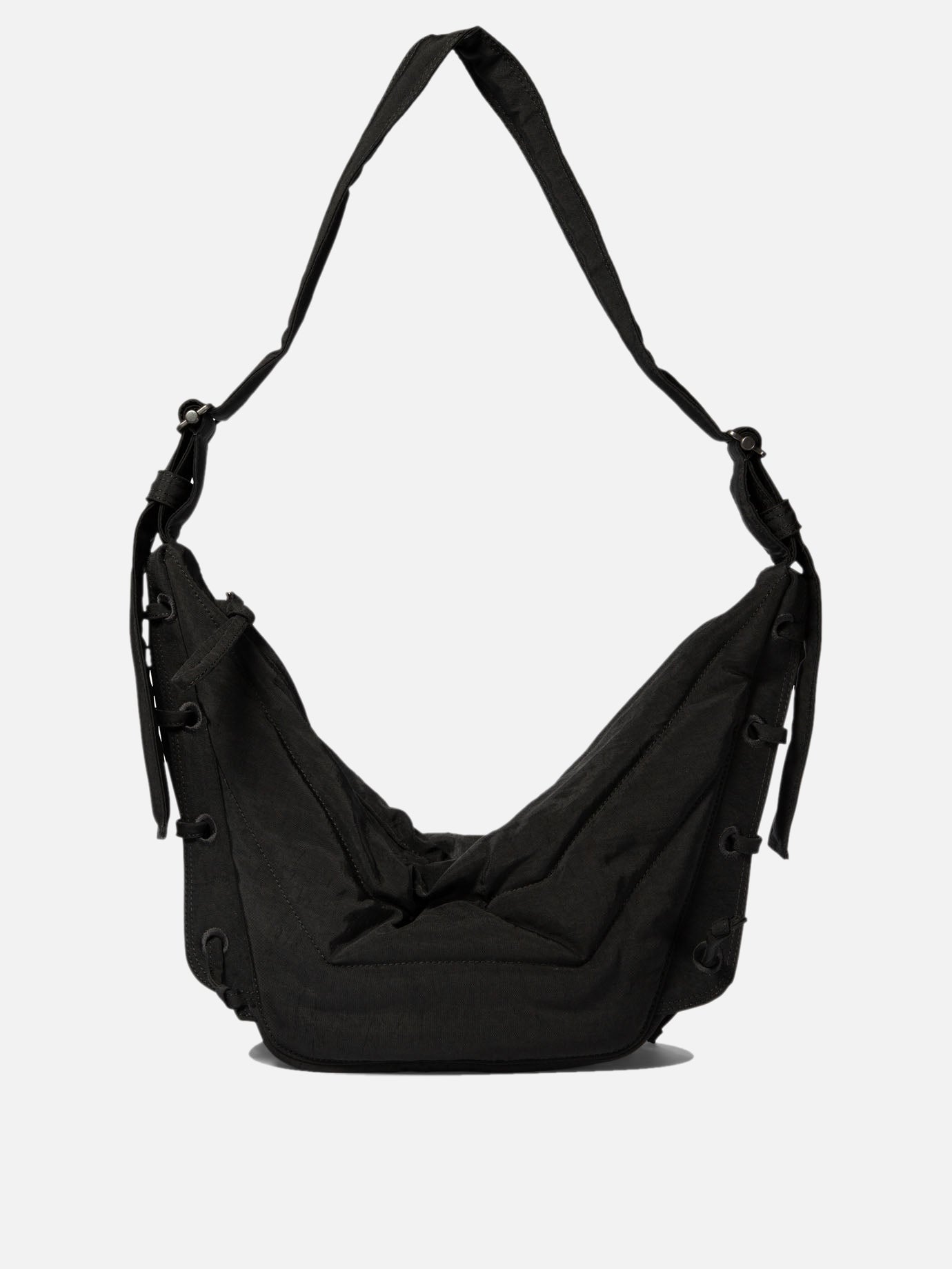 Lemaire "Small Soft Game" shoulder bag Black