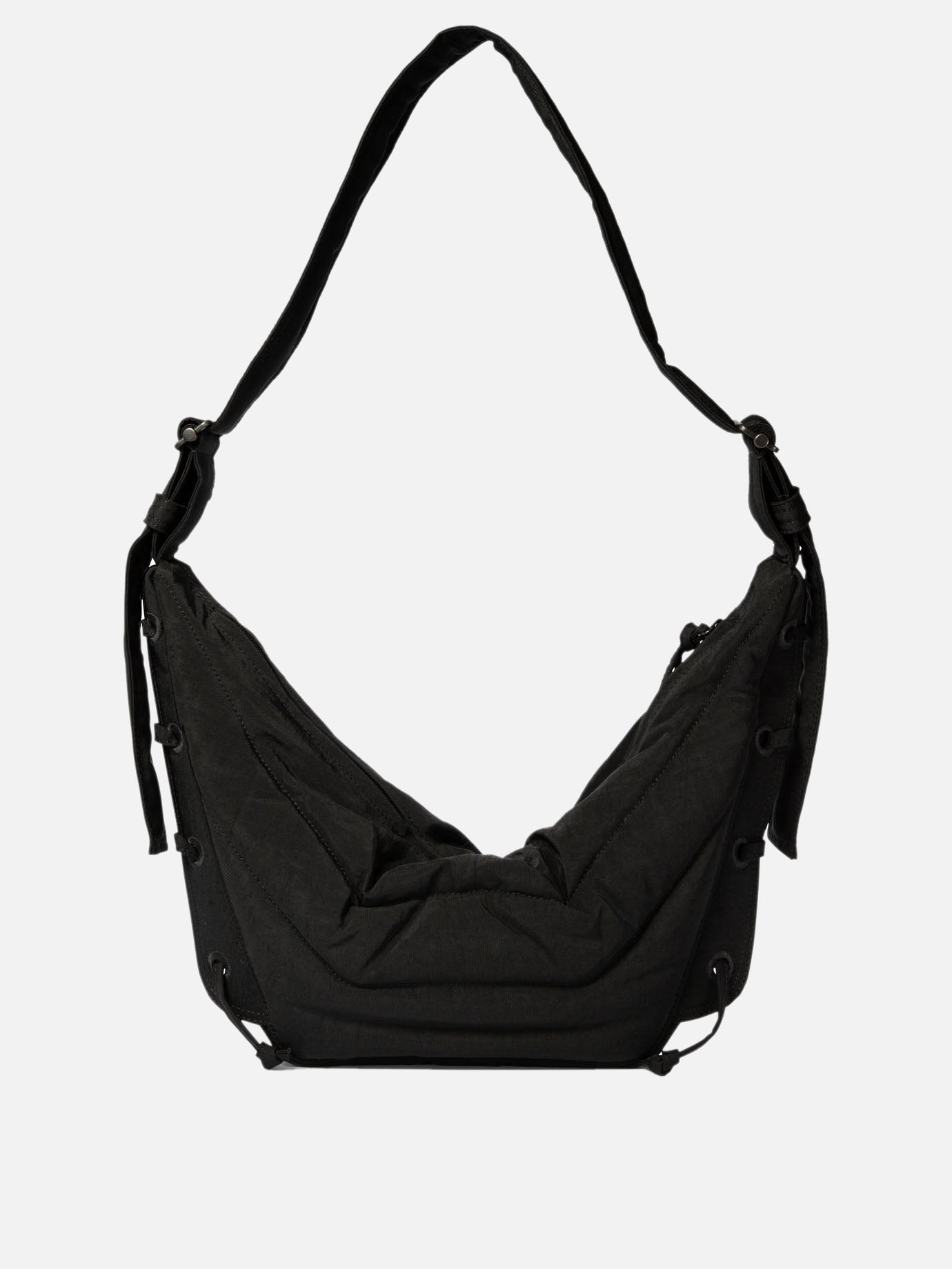 Lemaire "Small Soft Game" shoulder bag Black