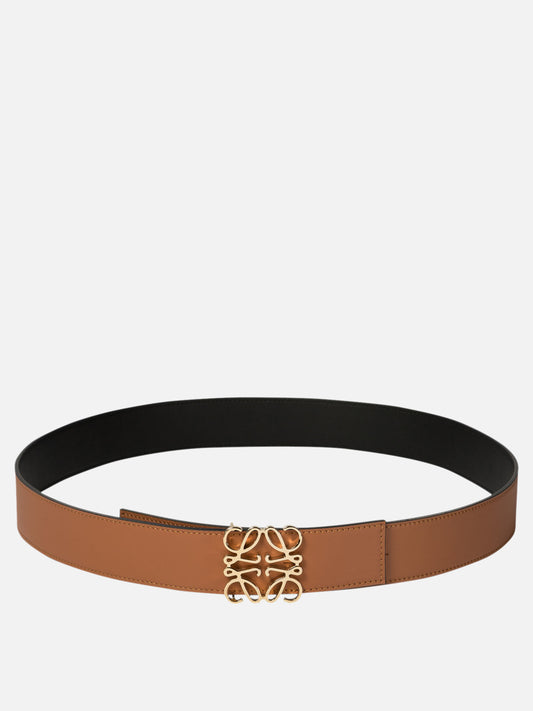 Loewe "Anagram" reversibile belt Black