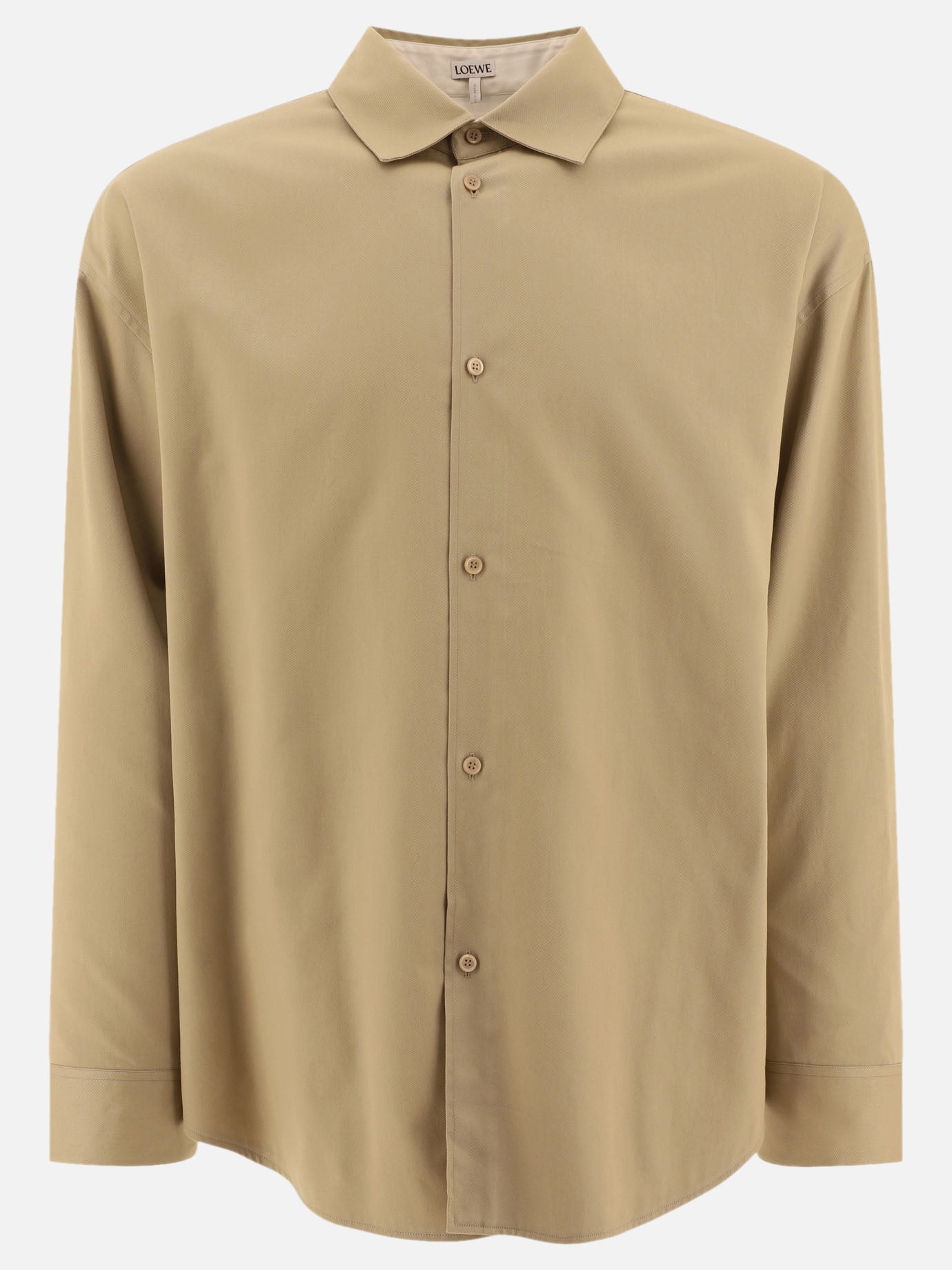 Giacche overshirt Solid colour  Beige - Loewe Uomo | PDP | VIETTI Online Store | thumbnail