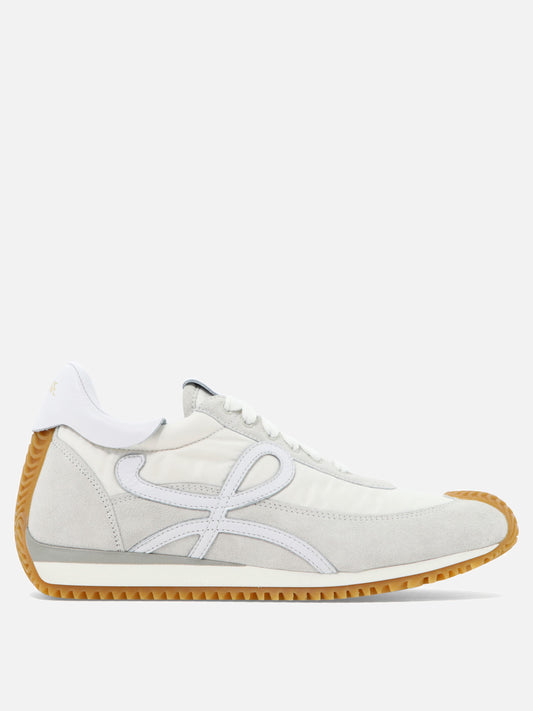 Low top sneakers 50% calf leather - 50% polyurethane 50% rubber  White - Loewe Women | PLP | VIETTI Online Store 
