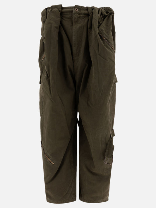 Loewe Balloon cargo trousers Green