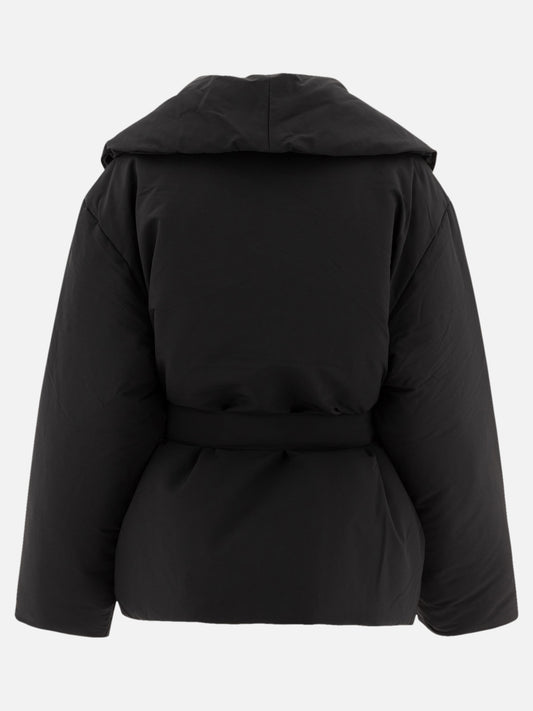 Down jackets Solid colour  Black - Loulou Studio Women | PLP | VIETTI Online Store | 2
