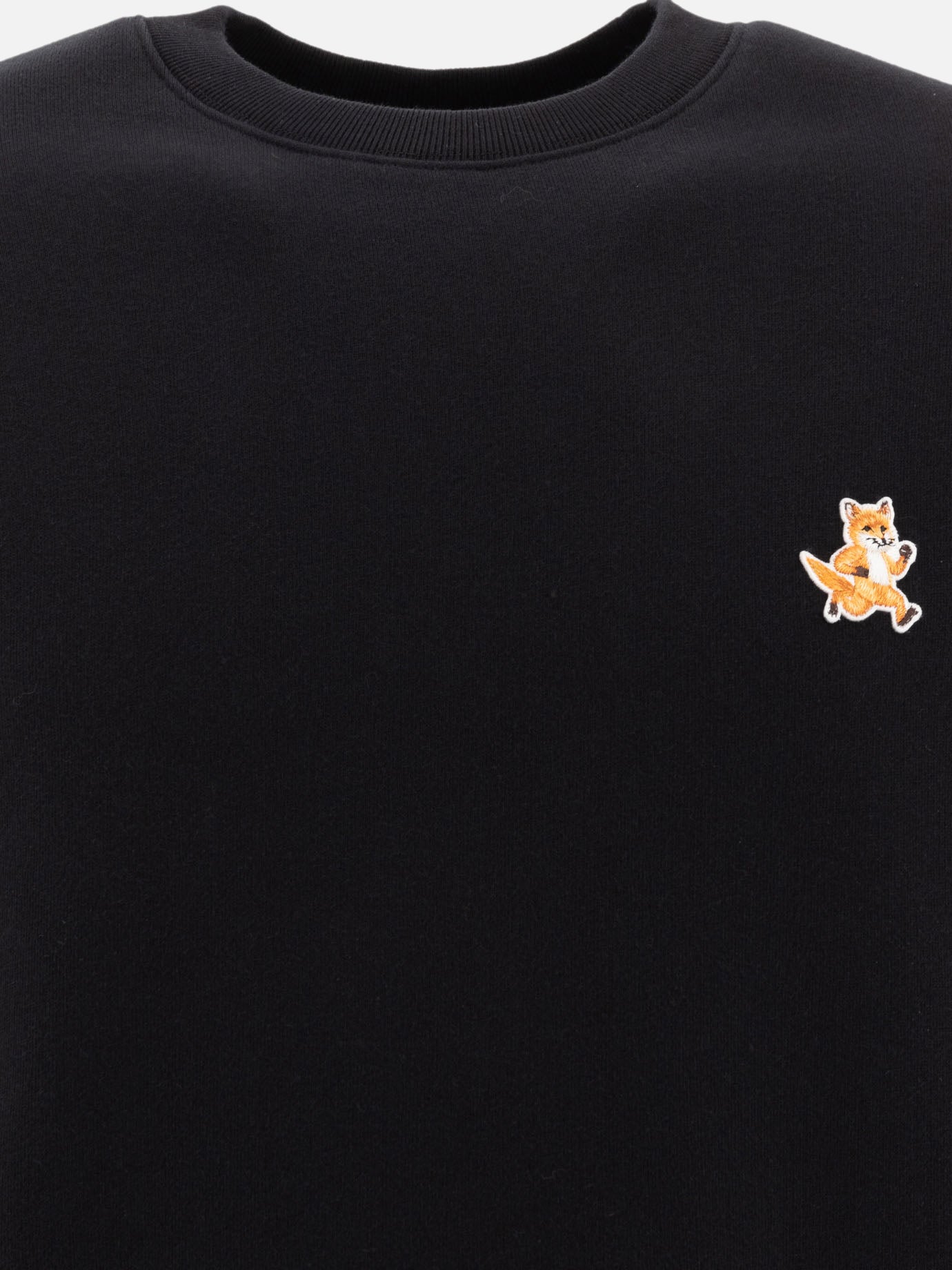 Maison Kitsuné "Speedy Fox" sweatshirt Black