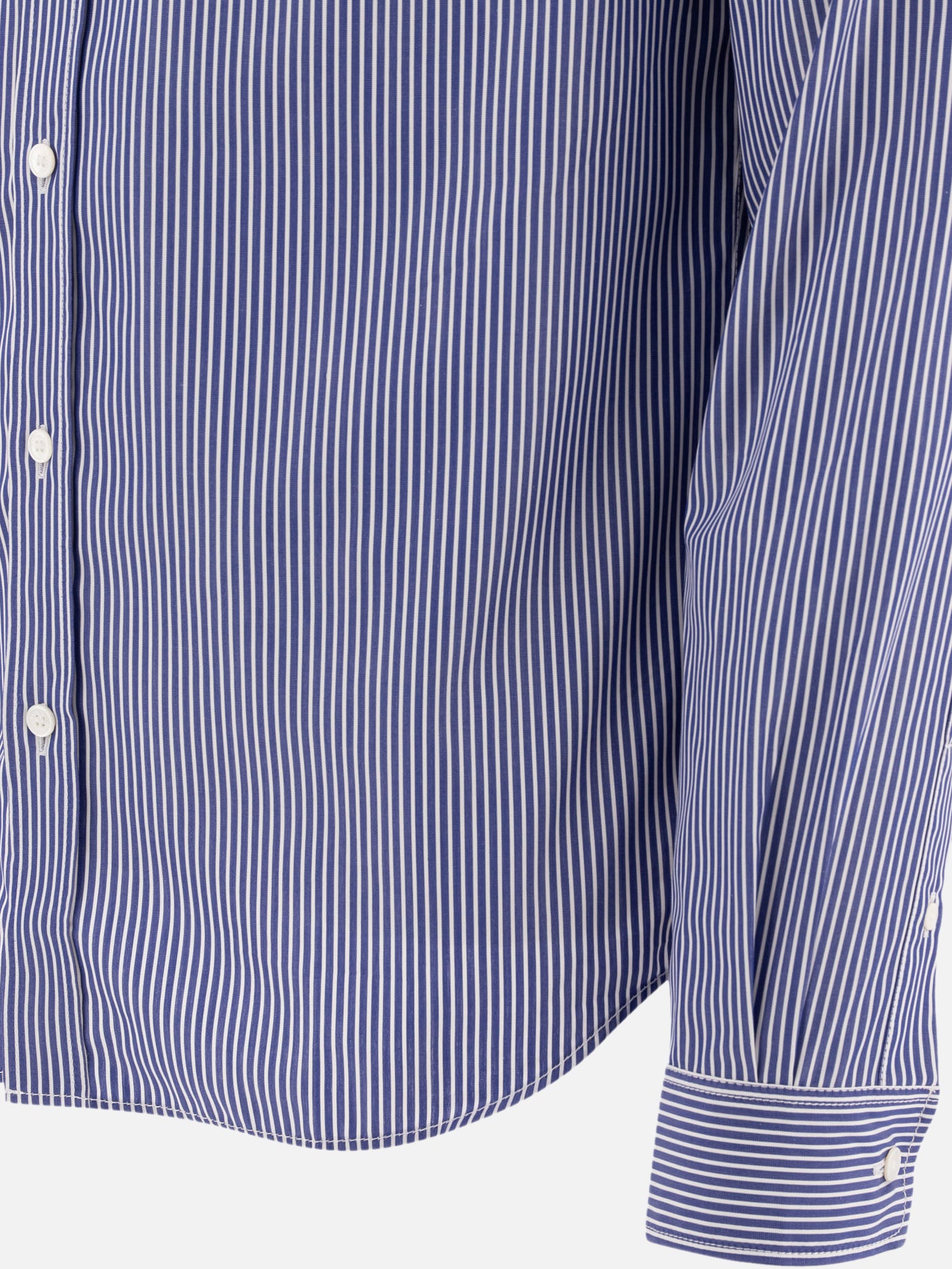 "Fox Head" striped shirt