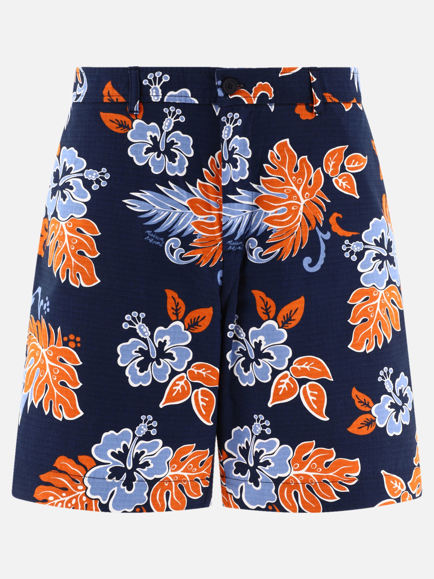 Maison Kitsuné "Board" shorts Blue