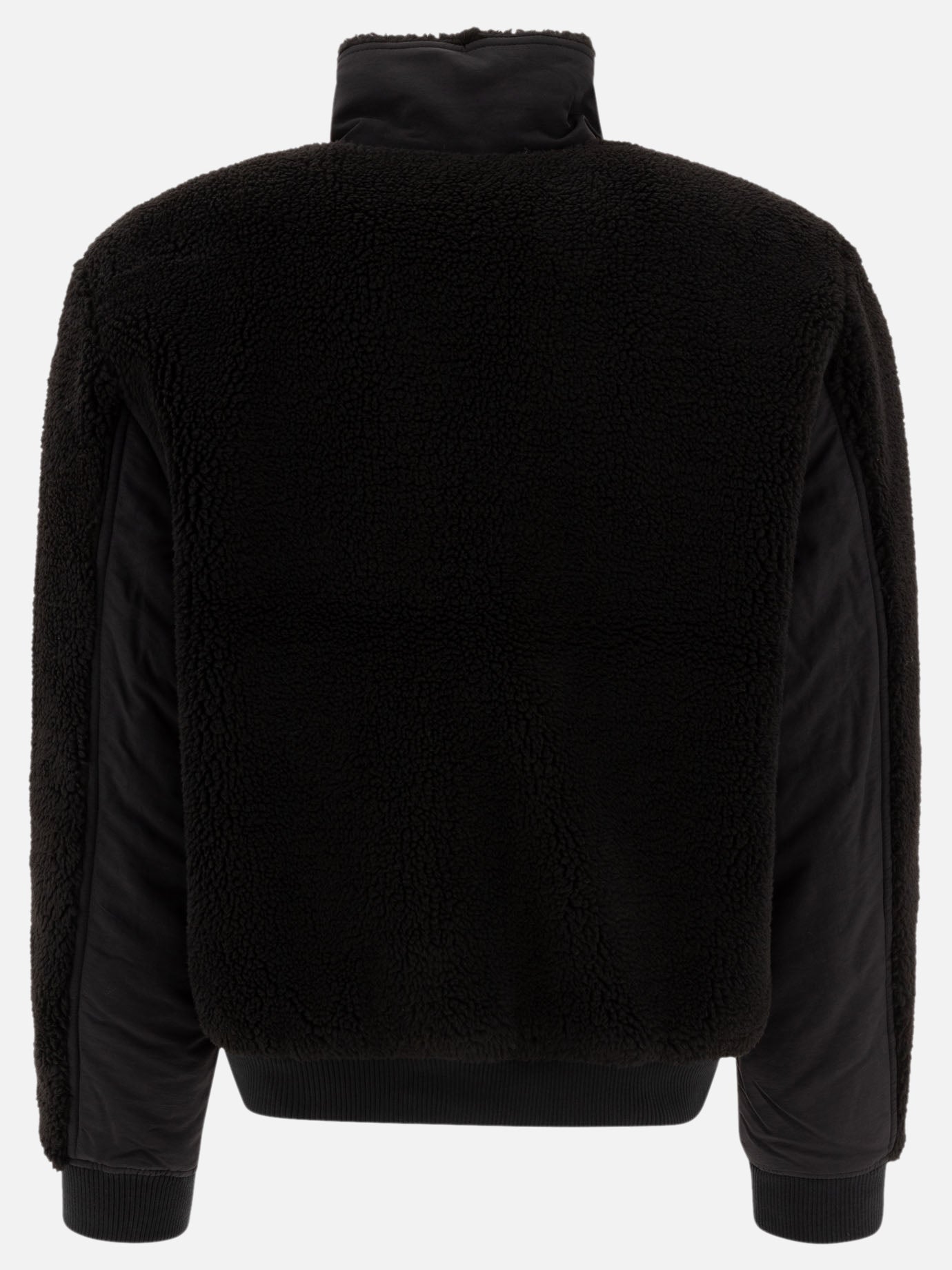Giacche in pile Solid colour  Nero - Maison Kitsuné Uomo | PDP | VIETTI Online Store | thumbnail_2