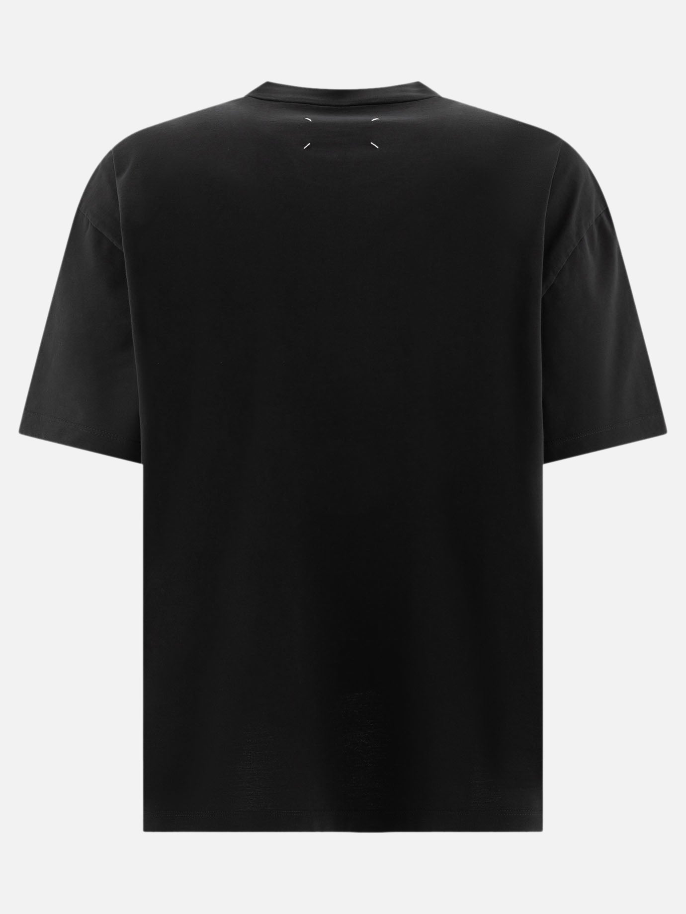 Maison Margiela T-shirt with embroidered logo Black