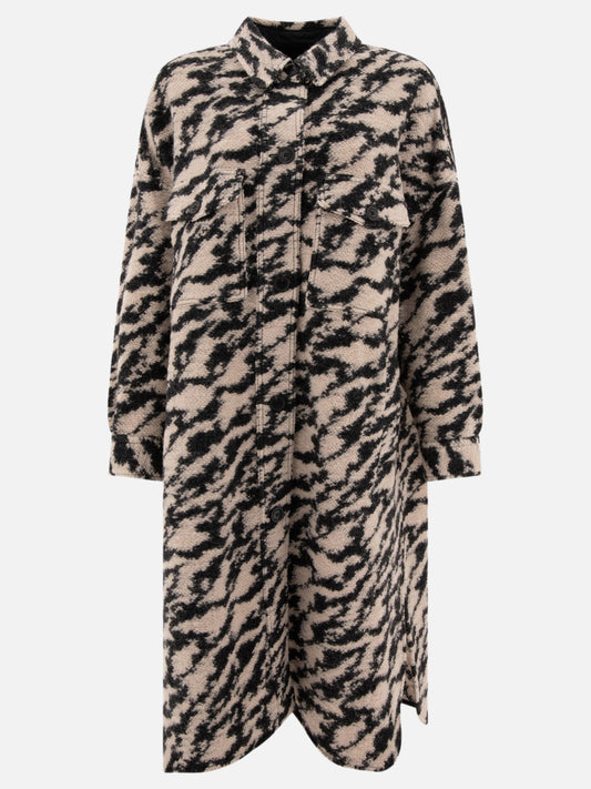 Long coats Print  Beige - Marant Étoile Women | PLP | VIETTI Online Store 
