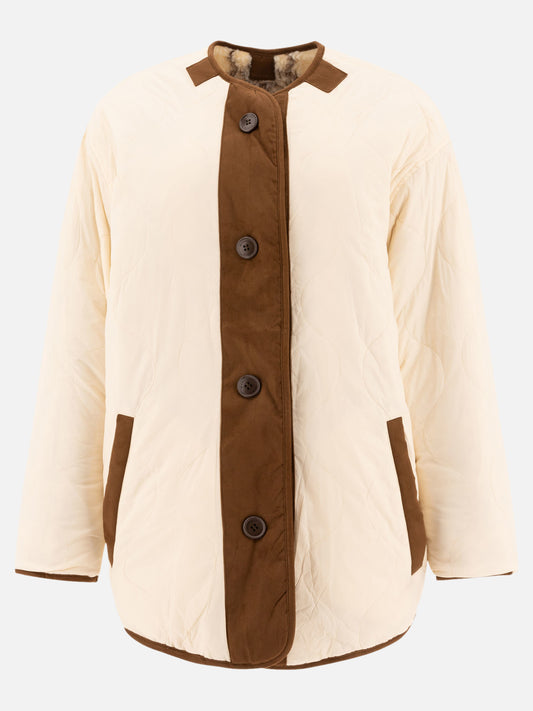Quilted & Utility Jackets Solid colour  Beige - Marant Étoile Women | PLP | VIETTI Online Store | 2

