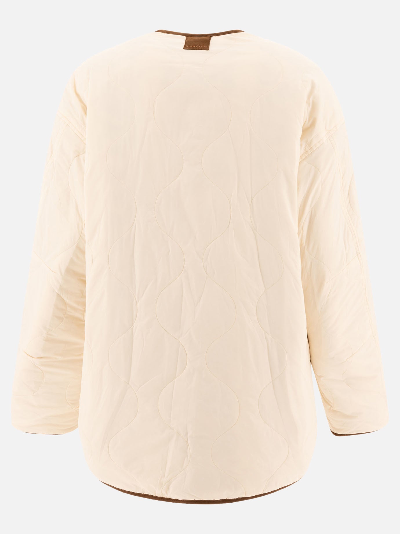 Quilted & Utility Jackets Solid colour  Beige - Marant Étoile Women | PDP | VIETTI Online Store | Zoom-Modal_4
