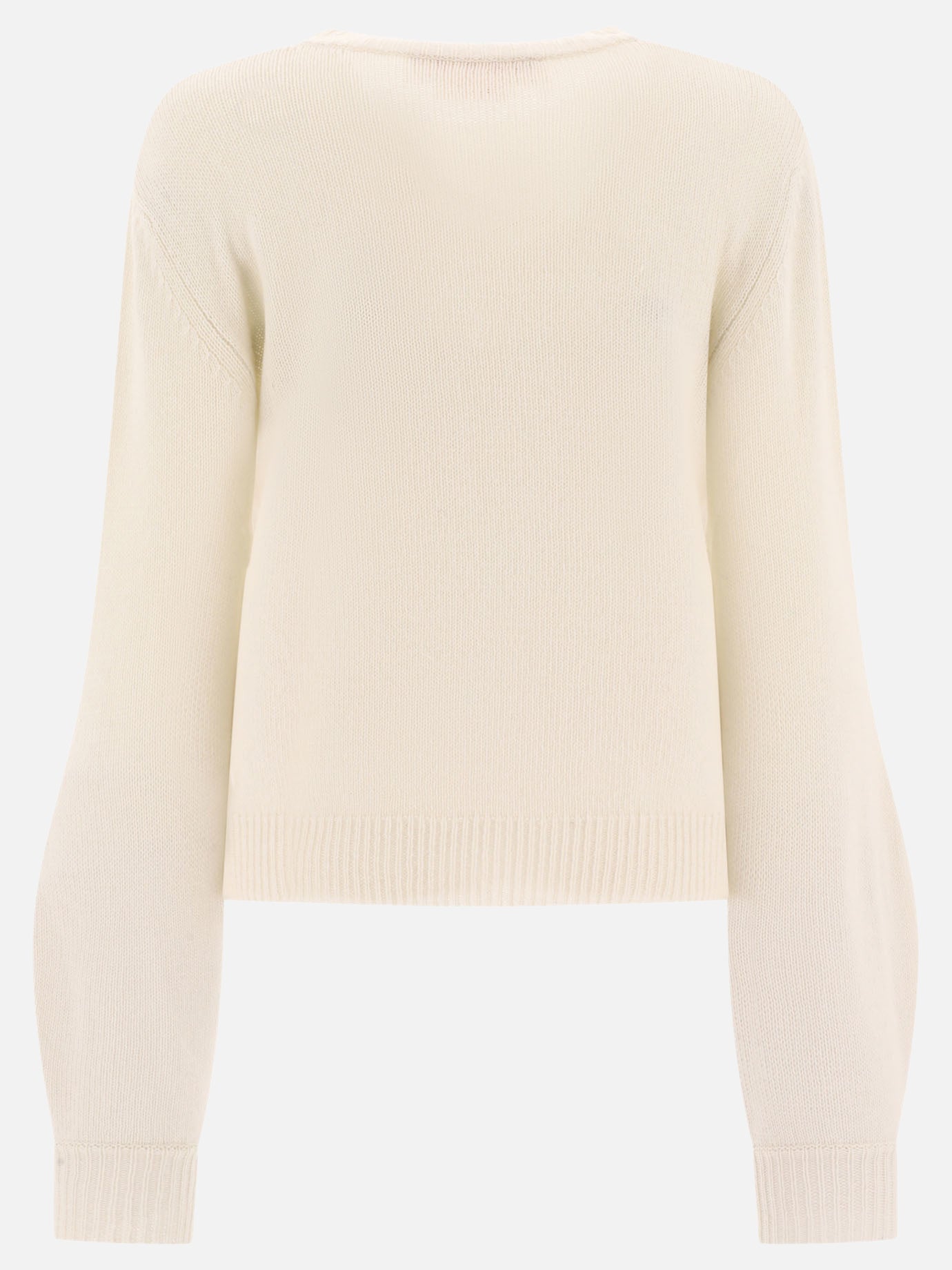 Marni Cashmere sweater with patch White