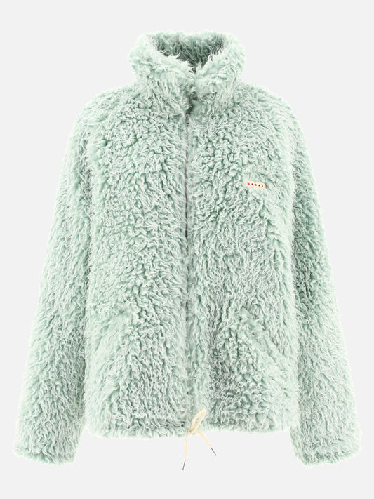 Giacche shearling Solid colour  Azzurro - Marni Uomo | PLP | VIETTI Online Store 

