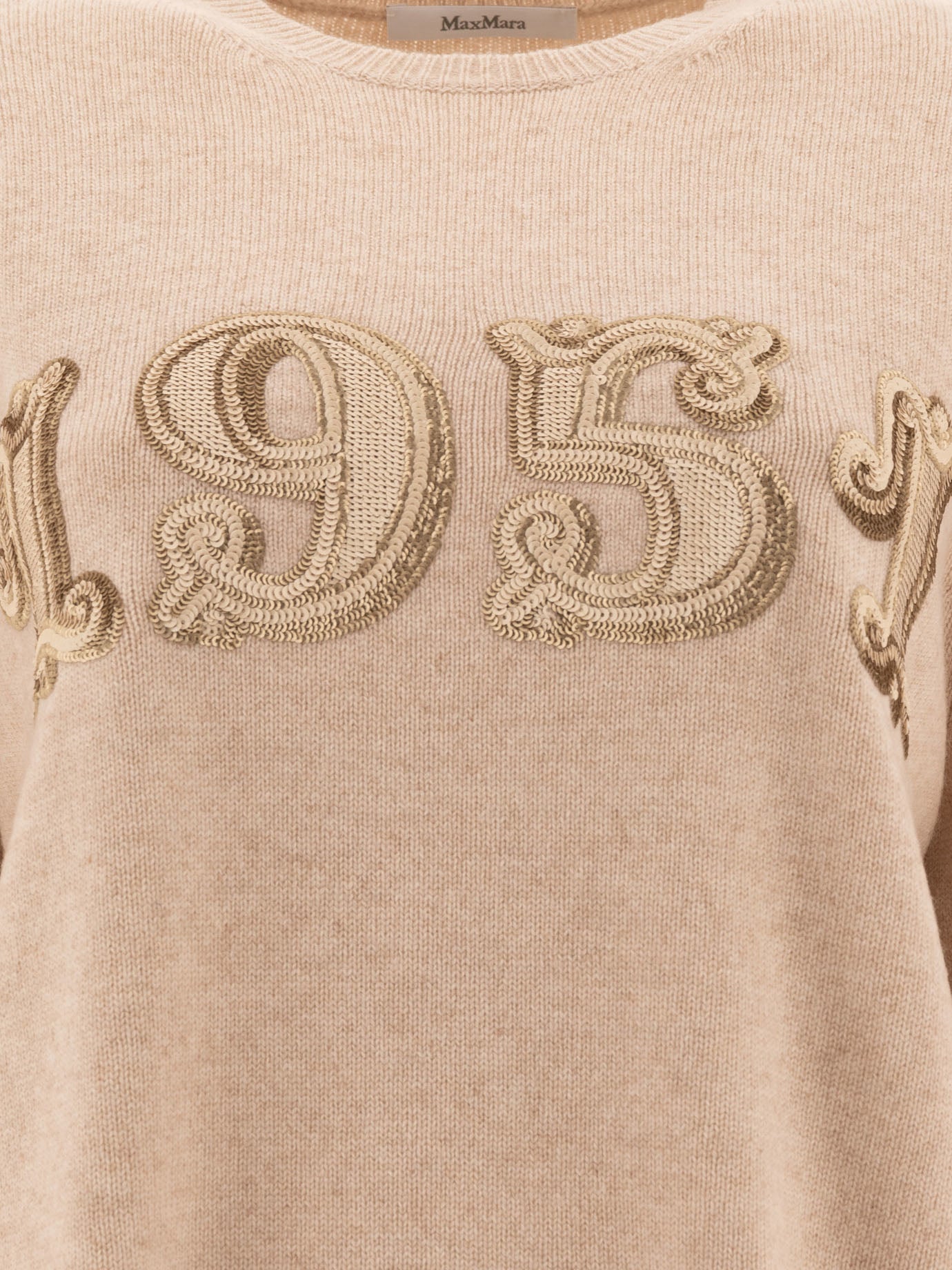 "Plata" wool, cashmere and sequins sweater