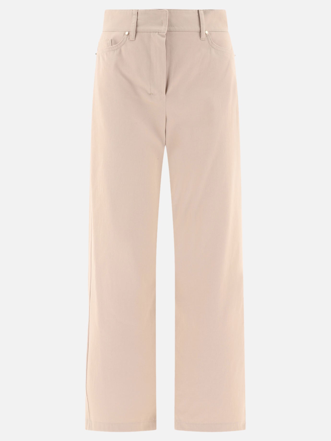 "Milo" gabardine cotton trousers