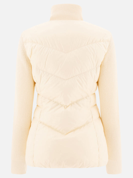 Down jackets Solid colour  Beige - Moncler Women | PLP | VIETTI Online Store | 2
