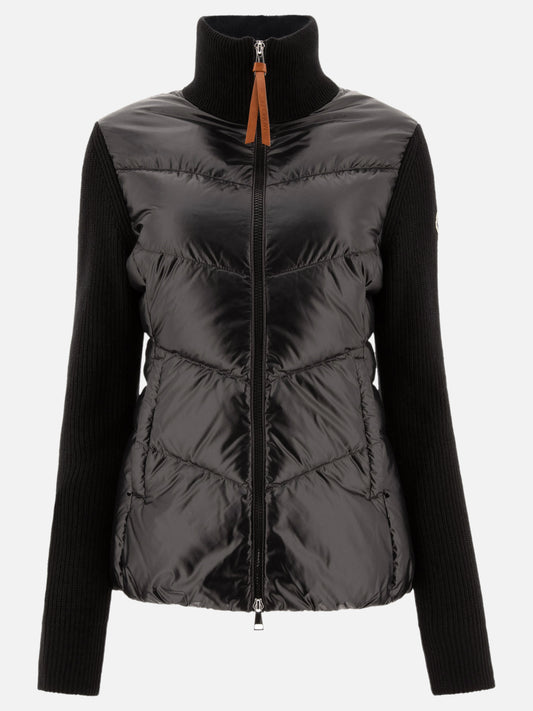 Down jackets Solid colour  Black - Moncler Women | PLP | VIETTI Online Store 
